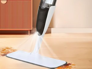 Mop xxxxxxxxxxxxxxxx Verk Group (Verk) Mop płaski ze spryskiwaczem długi 120cm 350ml +3 szt wkładów z mikrofibry 8