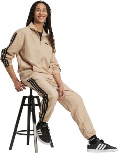 Adidas Dres męski adidas Sportswear Basic 3-Stripes Woven beżowy JX3149 L 8
