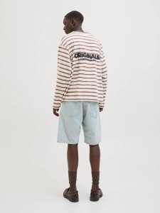 Jack & Jones Jack&Jones męskie Jeansowe szorty JJIALEX JJORIGINAL SHORTS CB 307 SN 12259783 BLUE DENIM 2XL 4
