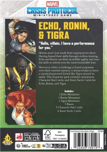 Atomic Mass Games Marvel: Crisis Protocol - Echo, Ronin & Tigra - Character Pack 3