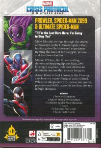 Atomic Mass Games Marvel: Crisis Protocol - Prowler, Spider-Man 2099 & Ultimate Spider-Man 2