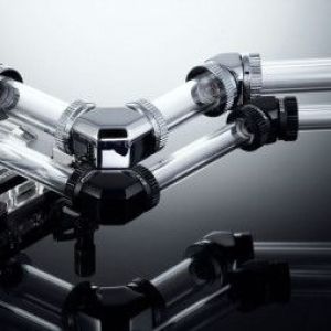 Phanteks Glacier Hard-Tube złączka 2x 16mm 45 Grad czarny (PH-A45_BK_16) 5