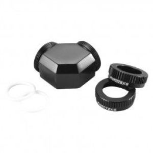 Phanteks Glacier Hard-Tube złączka 2x 16mm 90 Grad czarny (PH-A90_BK_16) 3