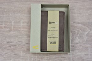 Camel Active CAMEL ACTIVE skórzany portfel męski jasny brąz 277 704 29 RFID 277 704 29 7