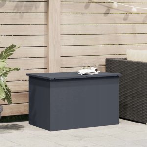 Skrzynia ogrodowa vidaXL Skrzynia do przechowywania na zewnątrz Antracyt Lumarko! 4