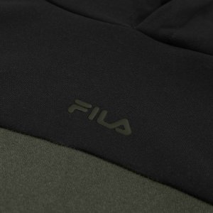 Fila Bluza męska Fila Rivoli oliwkowo-czarna FAM1121 63185 2XL 3