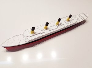 Krups Titanic RMS 33cm - Model Kolekcjonerski 3D ! (Skala 1:1000) 3