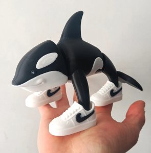 Figurka HarperCollins Publishers Figurka Orcalero Orcala Orka Tik Tok Viral Brainrot 2