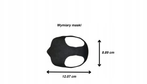 Aster Maska dla Kota BATMAN BAT-CAT Przebranie dla kota na halloween 2