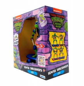 Figurka Majorette Wojownicze Żółwie Ninja Turtles Leonardo na deskorolce nickelodeon Ninja 3