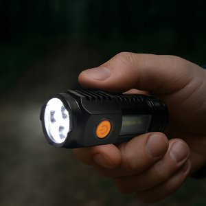 Latarka VERGIONIC Latarka LED USB-C VERGIONIC kieszonkowa COB 5 trybów 150 lm 4