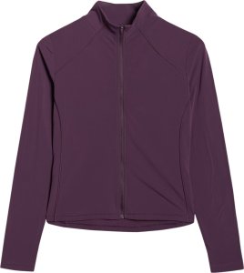4f Bluza damska 4F F1873 ciemny fiolet 4FWAW25TSWSF1873 50S L 2