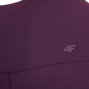 4f Bluza damska 4F F1873 ciemny fiolet 4FWAW25TSWSF1873 50S L 5