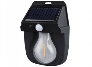 Kinkiet LTC LTC Lampa ścienna solarna COB 5W,600lm,czujnik ruchu, zmierzchu,akumul.1800mAh (ABS) 2