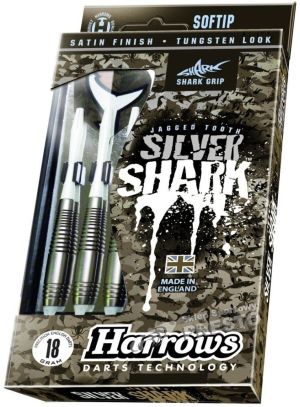 Harrows Rzutki do dart softip Silver Shark 18g Harrows uniw - 11513 1