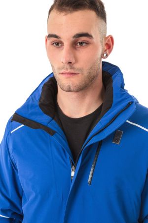 Kurtka narciarska męska Salomon Motion Fit Whitelight Niebieska r. M 8