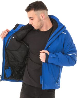 Kurtka narciarska męska Salomon Motion Fit Whitelight Niebieska r. M 12