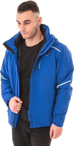 Kurtka narciarska męska Salomon Motion Fit Whitelight Niebieska r. M 3