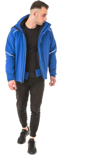 Kurtka narciarska męska Salomon Motion Fit Whitelight Niebieska r. M 5