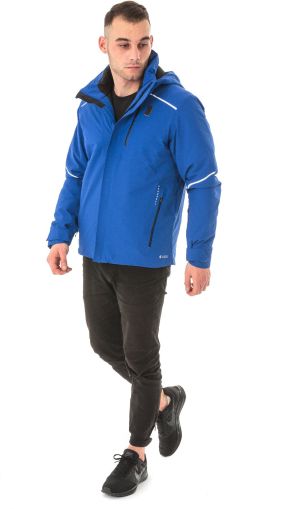 Kurtka narciarska męska Salomon Motion Fit Whitelight Niebieska r. M 6