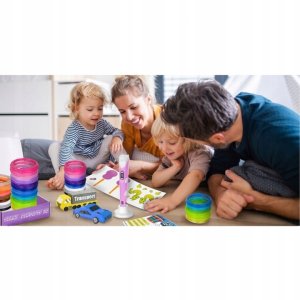 R2 Invest Długopis 3D Różowy Zestaw Drukarka Magiczny Pen Dla Dzieci + Wkłady 9M 11