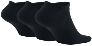 Nike Skarpetki Value No Show 3-Pack czarne roz. 38-42 (SX2554-1) 2