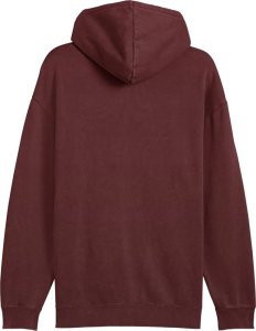 Puma ESS Elevated Relaxed Wash Hoodie bordowa 688049 96 L 3