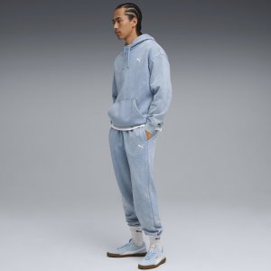 Puma Bluza męska Puma ESS Elevated Relaxed Wash Hoodie niebieska 688049 34 M 5