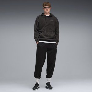 Puma Bluza męska ESS Elevated Relaxed Wash Hoodie czarna 688049 01 2XL 5