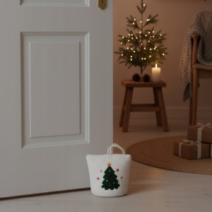 Home Styling Collection Stopper do drzwi ze świątecznym wzorem 4