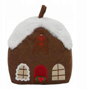 Home Styling Collection Stoper do drzwi, dom Świętego Mikołaja 2