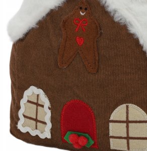 Home Styling Collection Stoper do drzwi, dom Świętego Mikołaja 7