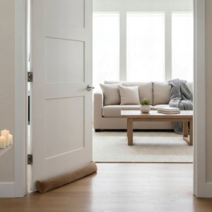 Home Styling Collection Wałek pod drzwi, osłona przed przeciagiem, 90 cm 5