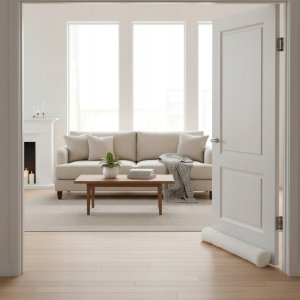 Home Styling Collection Wałek pod drzwi, osłona przed przeciagiem, 90 cm 3
