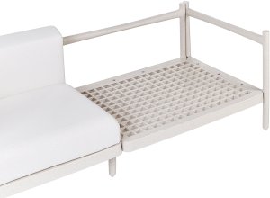 Beliani Sofa ogrodowa dla 2 osób FERRETTI Jasnobeżowy 5