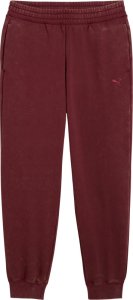 Puma Spodnie damskie Puma ESS Elevated Comfort Wash Sweatpants bordowe 688104 96 L 2