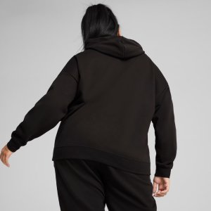 Puma Bluza damska z kapturem kangurka Puma ESS Comfort Hoodie FL czarna 682384 01 XL 5