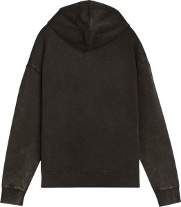 Puma Bluza damska z kapturem kangurka Puma ESS Elevated Relaxed Wash Hoodie czarna 688103 01 XL 3