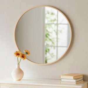 Home Styling Collection Okrągłe lustro na ścianę SORO, Ø 50 cm 3
