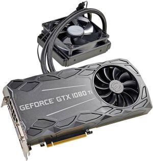 Karta graficzna EVGA GeForce GTX 1080 Ti FTW3 Hybrid Gaming 11GB GDDR5X (352 bit), DVI-D, HDMI, 3xDisplayPort, BOX (11G-P4-6698-KRR) 2