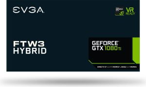 Karta graficzna EVGA GeForce GTX 1080 Ti FTW3 Hybrid Gaming 11GB GDDR5X (352 bit), DVI-D, HDMI, 3xDisplayPort, BOX (11G-P4-6698-KRR) 6
