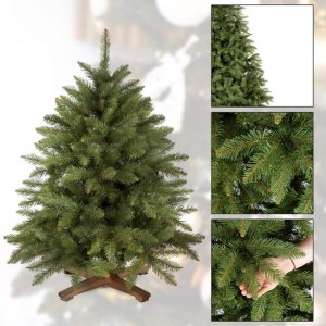 Springos Choinka sztuczna 120 cm świerk kaukaski jak żywy Royal Trees premium drzewko świąteczne UNIWERSALNY 17