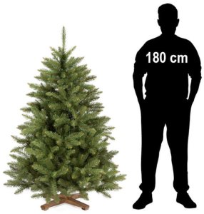 Springos Choinka sztuczna 120 cm świerk kaukaski jak żywy Royal Trees premium drzewko świąteczne UNIWERSALNY 20