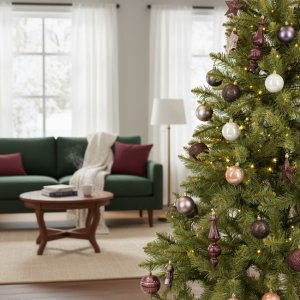 Springos Choinka sztuczna 120 cm świerk kaukaski jak żywy Royal Trees premium drzewko świąteczne UNIWERSALNY 24