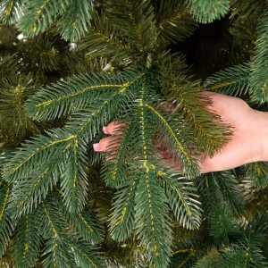 Springos Choinka sztuczna 210 cm sosna zielona PE Royal Trees premium drzewko świąteczne jak żywe UNIWERSALNY 10