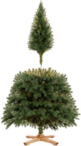 Springos Choinka sztuczna 180 cm sosna zielona PE Royal Trees premium drzewko świąteczne jak żywe Uniwersalny 12