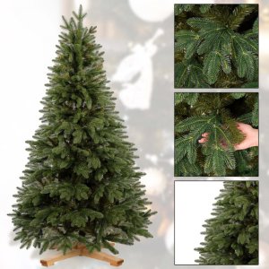 Springos Choinka sztuczna 180 cm sosna zielona PE Royal Trees premium drzewko świąteczne jak żywe Uniwersalny 22