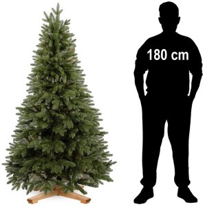 Springos Choinka sztuczna 180 cm sosna zielona PE Royal Trees premium drzewko świąteczne jak żywe Uniwersalny 23