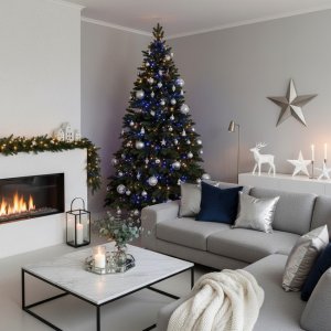 Springos Choinka sztuczna 180 cm sosna zielona PE Royal Trees premium drzewko świąteczne jak żywe Uniwersalny 29