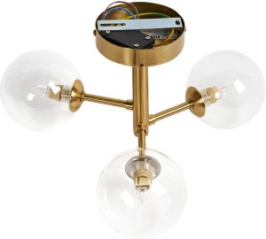 Lampa sufitowa Beliani MARICAO Szkło Mosiężny 5